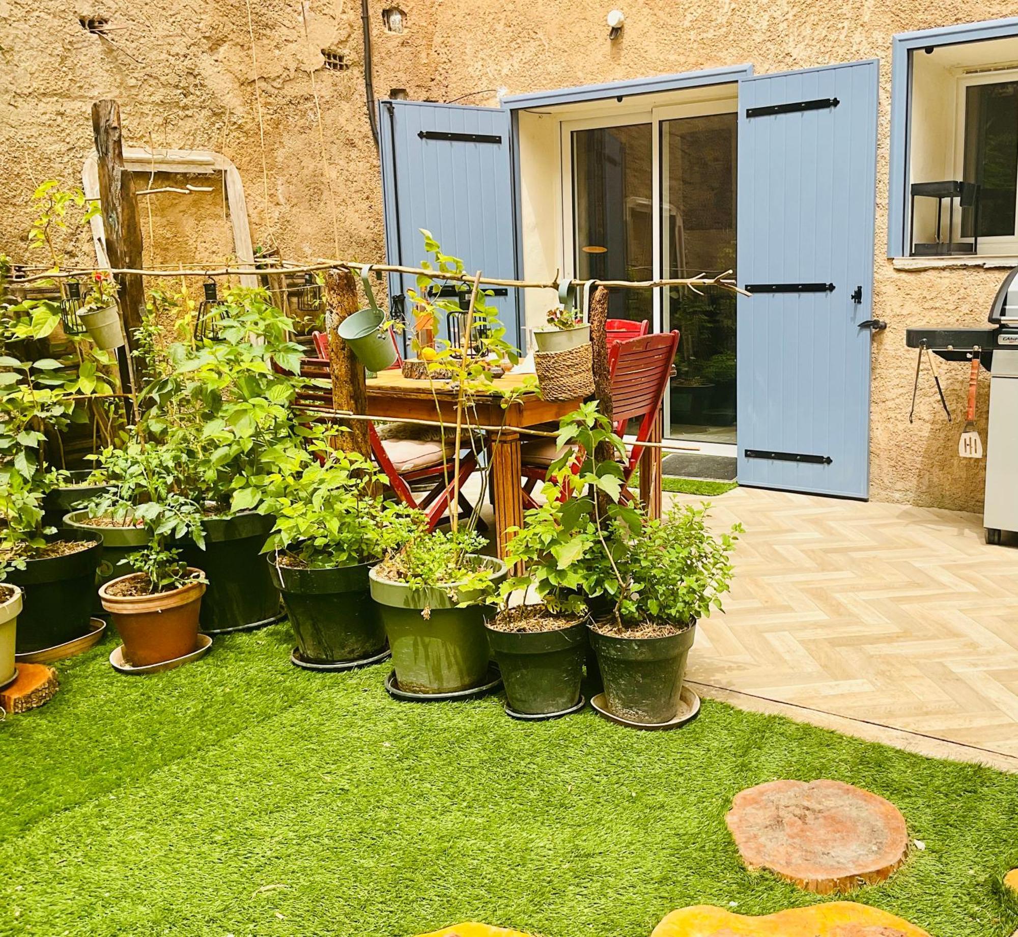 Rez De Jardin, Le Pra De Pe Apartment Котиняк Екстериор снимка